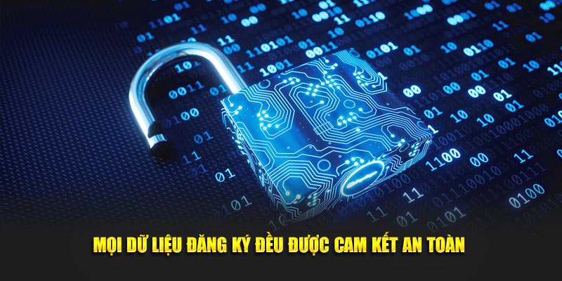 Mọi dữ liệu đăng ký đều được cam kết an toàn 